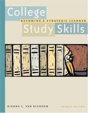 Cover of: College Study Skills | Dianna L. Van Blerkom