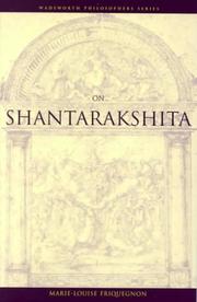 Cover of: On Shantaraksita (Wadsworth Notes)