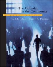 Cover of: The Offender in the Community