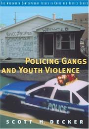 Cover of: Policing gangs and youth violence