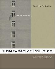 Cover of: Comparative politics: notes and readings