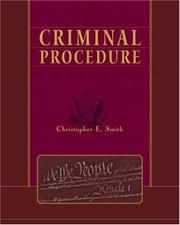 Cover of: Criminal procedure