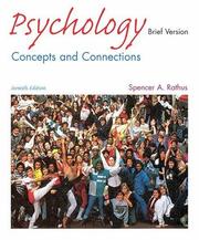 Cover of: Psychology by Spencer A. Rathus