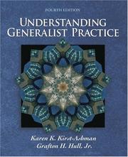 Cover of: Understanding Generalist Practice (with InfoTrac)