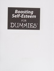 Cover of: Boosting self-esteem for dummies