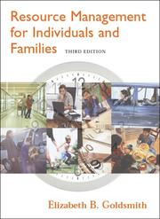 Cover of: Resource management for individuals and families