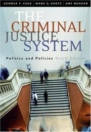 Cover of The Criminal Justice System
