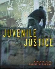 Cover of: Juvenile justice