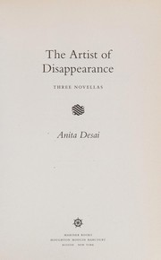 Cover of: Artist of Disappearance