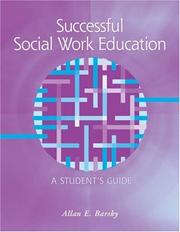 Cover of: Successful Social Work Education: A Student's Guide