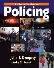 Cover of: An Introduction to Policing