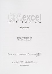Cover of: CPAexcel CPA review: Regulation
