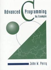 Cover of: Advanced C programming by example