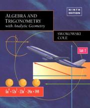 Cover of: Algebra and trigonometry with analytic geometry by Earl William Swokowski