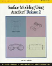 Cover of: Surface modeling using AutoSurf Release 2