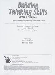 Building thinking skills by Sandra Parks, Howard Black