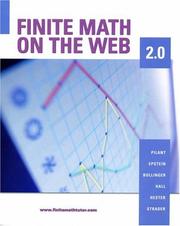 Cover of: Finite Math on the Web 2.0 (with CD-ROM)