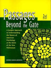 Cover of: Passages Beyond the Gate by George-Harold Jennings, George-Harold Jennings