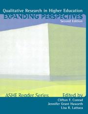 Cover of: Qualitative research in higher education: expanding perspectives
