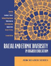 Cover of: Racial and ethnic diversity in higher education