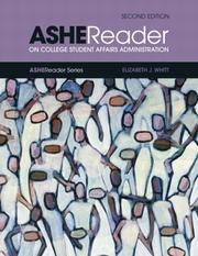 Cover of: ASHE Reader on College Student Affairs Administration (2nd Edition) by Elizabeth J. Whitt