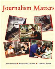 Cover of: Journalism Matters