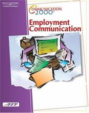 Cover of: Communication 2000 2E: Employment Communication: Learner Guide/CD Study Guide Package (Communication 2000)