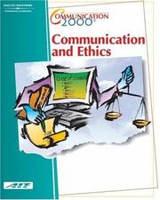 Cover of: Communication 2000 2E: Communication & Ethics by Agency for Instructional Technology