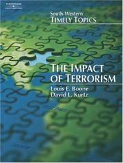 Cover of: The Impact of Terrorism by Louis E. Boone, David L. Kurtz