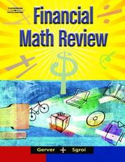 Financial math review by Robert K. Gerver, Richard J. Sgroi