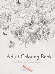 Cover of: Adult coloring book
