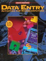 Cover of: Data Entry Activities for the Microcomputer :