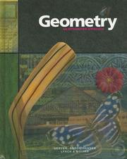 Cover of: Geometry by Robert Gerver, Chicha Lynch, David Molina, Richard Sgroi, Mary Hansen