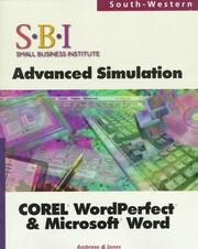 Cover of: SBI: An Advanced Simulation for COREL WordPerfect & Microsoft® Word