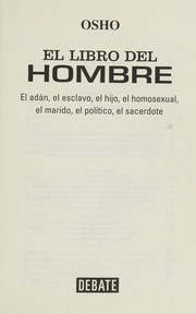 Cover of: El Libro Del Hombre