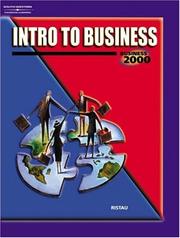 Cover of: Business 2000: Intro to Business (Business 2000)