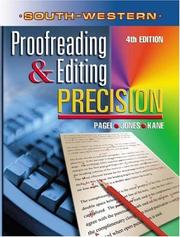 Cover of: Proofreading and Editing Precision (with CD-ROM)