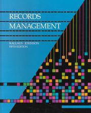 Records management by Norman Francis Kallaus