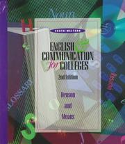 Cover of: English & communication for colleges