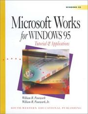 Cover of: Microsoft Works for Windows 95: tutorial & applications