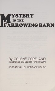 Cover of: Mystery in the farrowing barn