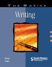 Cover of: The Basics: Writing by A.C. "Buddy" Krizan, Joyce P. Logan