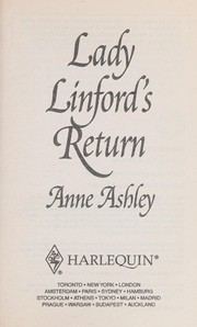 Cover of: Lady Linford's Return