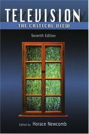 Cover of: Television: the critical view