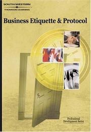 Cover of: Business Etiquette & Protocol | Carol Bennett