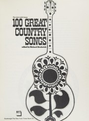 Cover of: New York Times 100 Great Country Songs