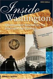 Cover of: Inside Washington by William A. Delphos