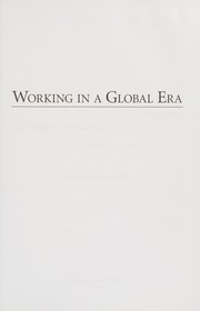 Cover of: Working in a Global Era by Vivian Shalla