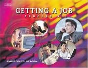 Cover of: Getting a Job: Process Kit | Robert H. Zedlitz