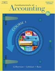 Fundamentals of accounting by Claudia Bienias Gilbertson, Claudia B. Gilbertson, Mark W. Lehman